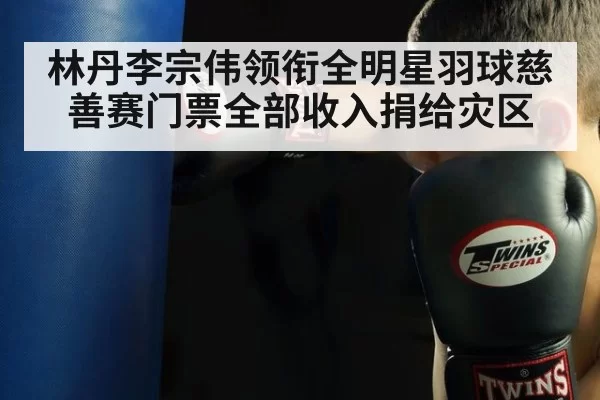 林丹李宗伟领衔全明星羽球慈善赛门票全部收入捐给灾区