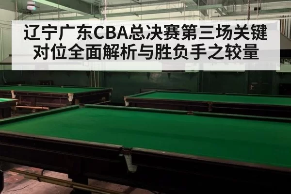 辽宁广东CBA总决赛第三场关键对位全面解析与胜负手之较量